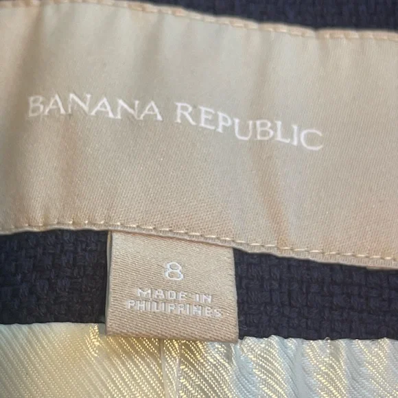New with Tag Banana Republic Women Structured Waist Length Blazer SZ 8 Rtl $130
